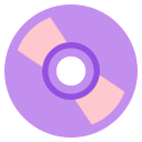 DVD Media Disc (Colored) Free Open-Source SVG Icon