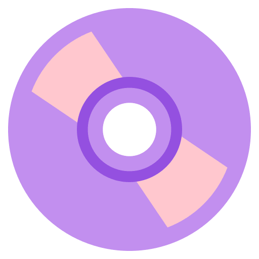 DVD Media Disc (Colored) Free Open-Source SVG Icon (Emoji One (Colored))