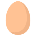 Egg Symbol (Colored) Free Open-Source SVG Icon