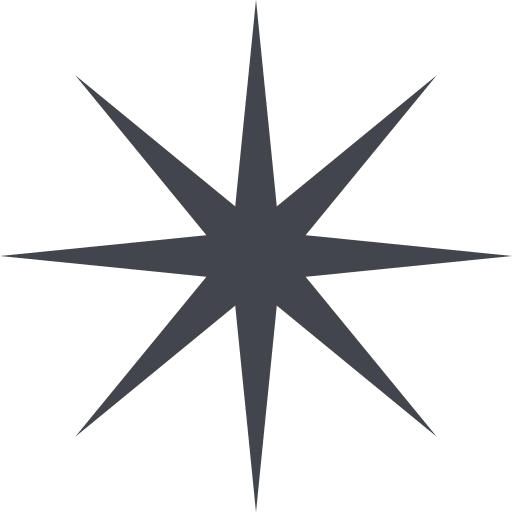 Eight-Pointed Star (Colored) Free Open-Source SVG Icon (Emoji One (Colored))