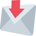 Envelope with Arrow (Colored) Free Open-Source SVG Icon