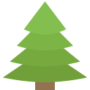 Evergreen Tree (Colored) Free Open-Source SVG Icon