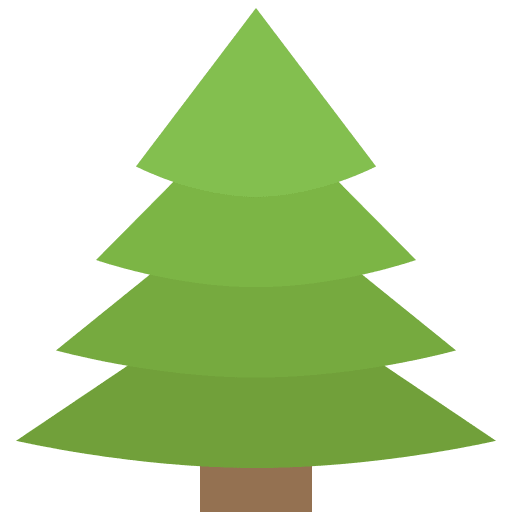 Evergreen Tree (Colored) Free Open-Source SVG Icon (Emoji One (Colored))