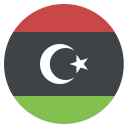 Libya National Flag (Colored) Free Open-Source SVG Icon