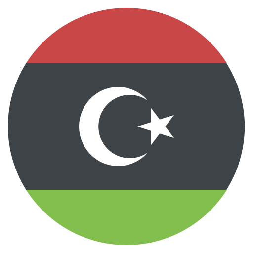 Libya National Flag (Colored) Free Open-Source SVG Icon (Emoji One (Colored))