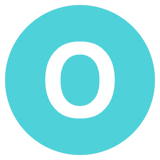 Letter O (Colored) Free Open-Source SVG Icon (Emoji One (Colored))