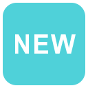 New Button (Colored) Free Open-Source SVG Icon