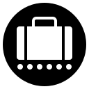 Baggage Claim Area (Monotone) Free Open-Source SVG Icon