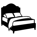 Bed (Monotone) Free Open-Source SVG Icon