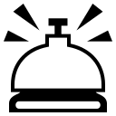 Bellhop Service Bell (Monotone) Free Open-Source SVG Icon