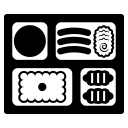 Bento Box (Monotone) Free Open-Source SVG Icon