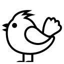 Bird (Monotone) Free Open-Source SVG Icon