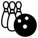 Bowling Game Free Open-Source SVG Icon