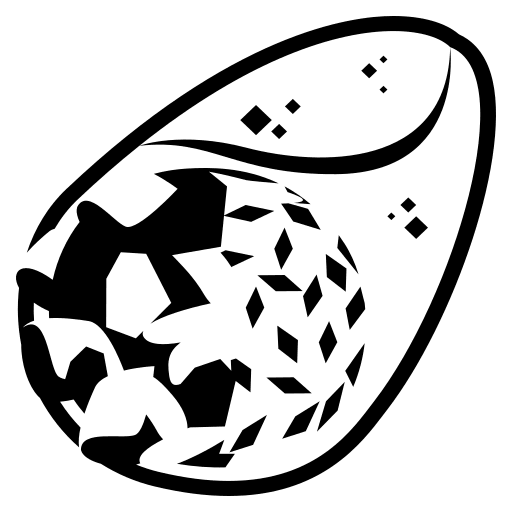 Burrito Food Item (Monotone) Free Open-Source SVG Icon (Emoji One (Monotone))