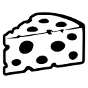 Cheese Wedge (Monotone) Free Open-Source SVG Icon