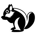 Chipmunk Animal Free Open-Source SVG Icon