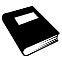 Closed Book (Monotone) Free Open-Source SVG Icon