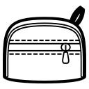 Clutch Bag (Monotone) Free Open-Source SVG Icon