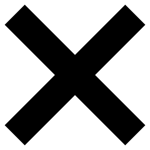 Cross Mark Symbol (Monotone) Free Open-Source SVG Icon (Emoji One (Monotone))