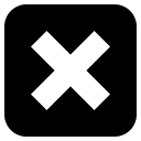 Cross Mark Button (Monotone) Free Open-Source SVG Icon