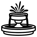 Fountain (Monotone) Free Open-Source SVG Icon