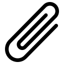 Paperclip (Monotone) Free Open-Source SVG Icon