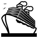 Passenger Ship (Monotone) Free Open-Source SVG Icon