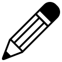 Pencil Drawing Tool (Monotone) Free Open-Source SVG Icon