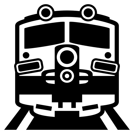 Train (Monotone) Free Open-Source SVG Icon (Emoji One (Monotone))