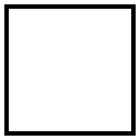 Large White Square (Monotone) Free Open-Source SVG Icon