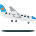 Airplane Arrival Free Open-Source SVG Icon