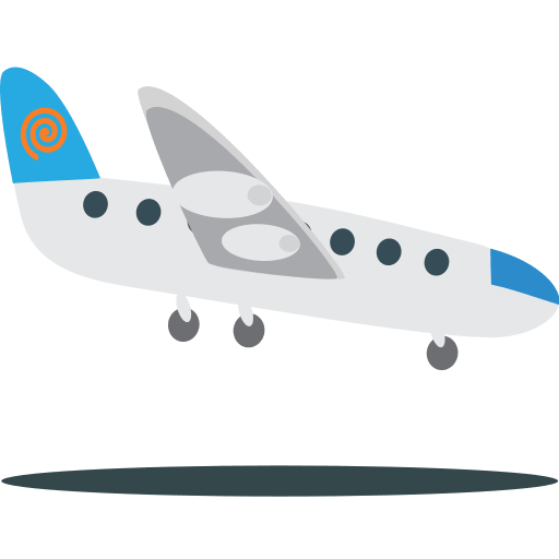 Airplane Arrival Free Open-Source SVG Icon (Emoji One (v1))