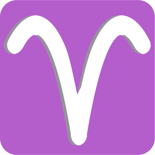 Aries Zodiac Sign Free Open-Source SVG Icon (Emoji One (v1))