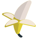 Banana Fruit Free Open-Source SVG Icon