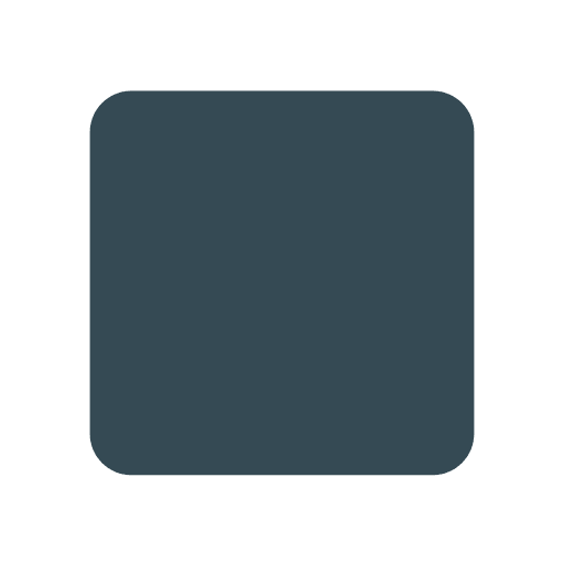 Black Medium Square (Filled) Free Open-Source SVG Icon (Emoji One (v1))