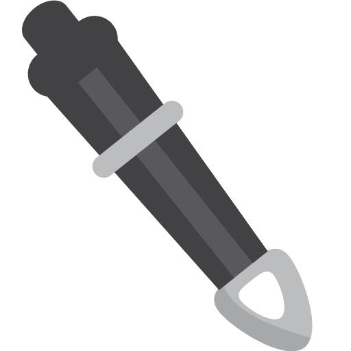 Black Nib Pen (Emoji One) Free Open-Source SVG Icon (Emoji One (v1))