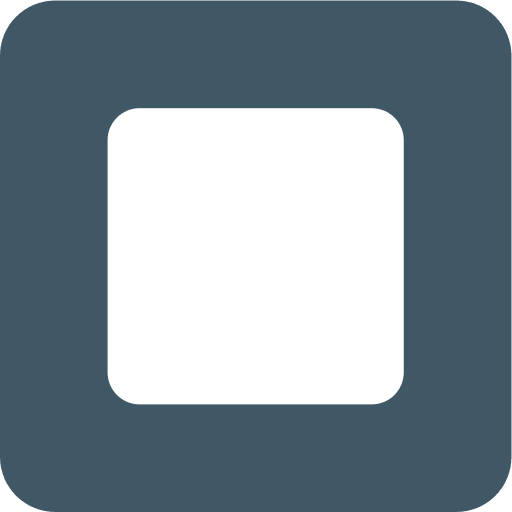 Black Square Button Free Open-Source SVG Icon (Emoji One (v1))