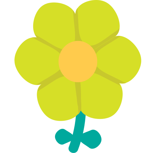 Blossom Flower Free Open-Source SVG Icon (Emoji One (v1))