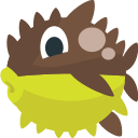 Blowfish Emoji Free Open-Source SVG Icon