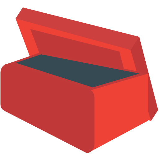 Card File Storage Box Free Open-Source SVG Icon (Emoji One (v1))