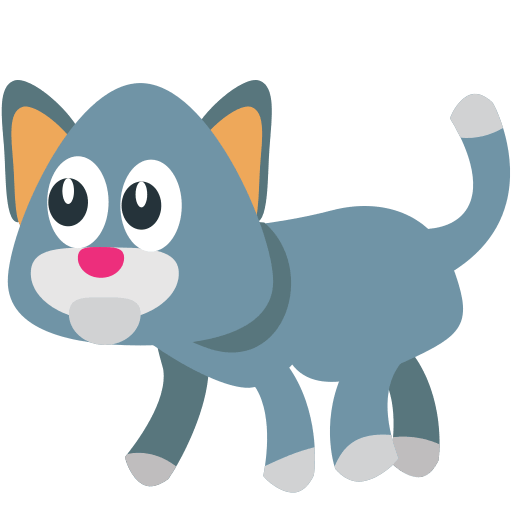 Cat Emoji Free Open-Source SVG Icon (Emoji One (v1))