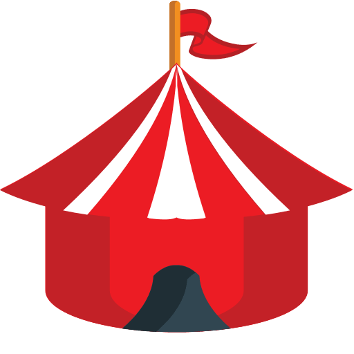 Circus Tent Free Open-Source SVG Icon (Emoji One (v1))