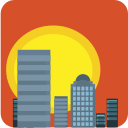 Cityscape at Dusk (Emoji One) Free Open-Source SVG Icon