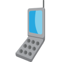 Clam Shell Mobile Device (Emoji One) Free Open-Source SVG Icon