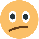 Confused Face Emoji Free Open-Source SVG Icon