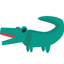 Crocodile Animal Free Open-Source SVG Icon