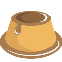 Custard Dessert Free Open-Source SVG Icon