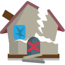 Derelict House Free Open-Source SVG Icon