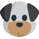 Dog Face Emoji Free Open-Source SVG Icon