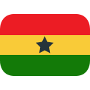 Flag of Ghana Free Open-Source SVG Icon